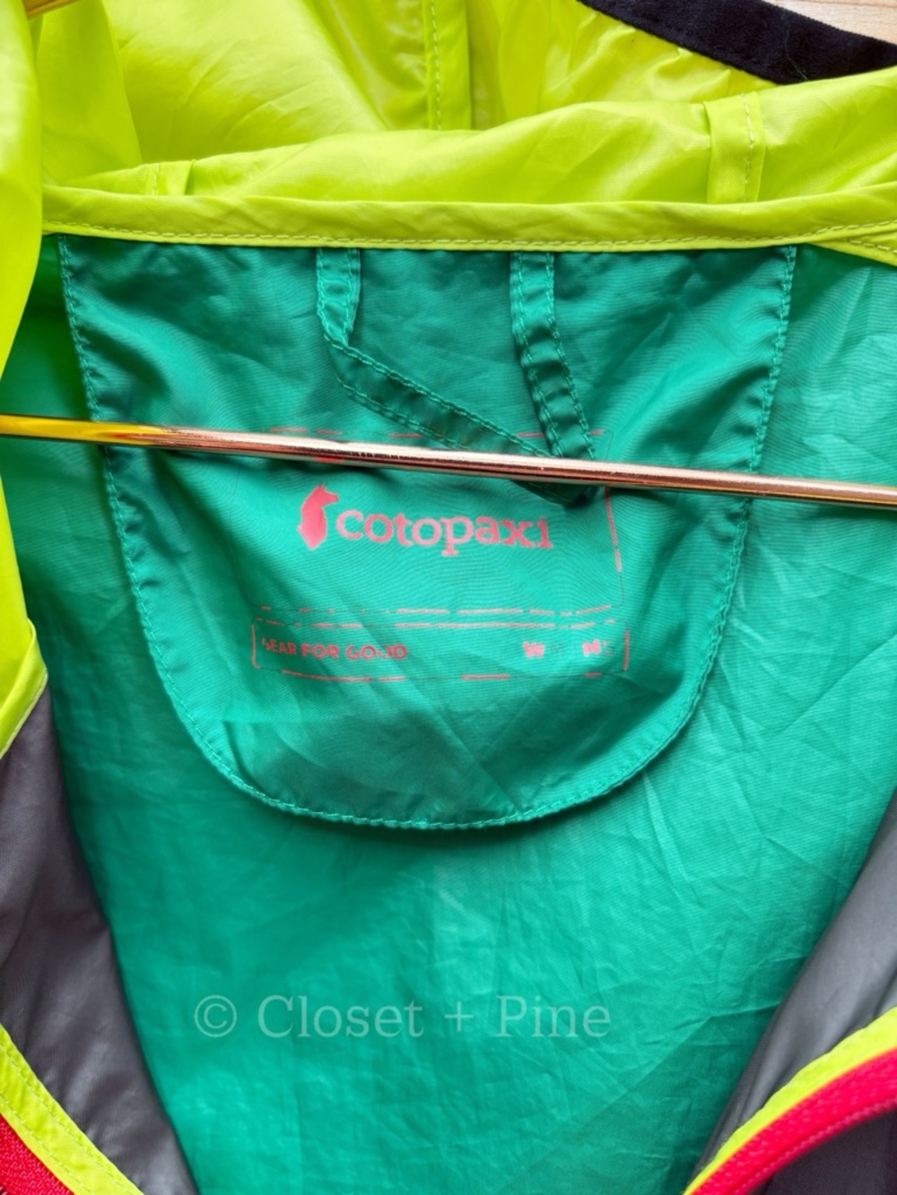 Cotopaxi Teca Lightweight Packable Half-Zip Windbreaker Size Medium Unisex - Picture 4 of 15